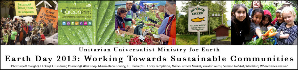 Earth Day 2013: Working Towards Sustainable Communities